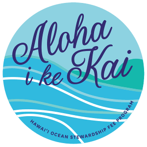 Aloha i ke Kai - Hawai'i Ocean Stewardship Fee Program Logo